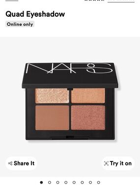 NARS Quad Eyeshadow Palette — Laguna